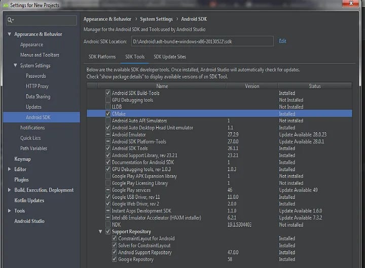 Install Latest CMake