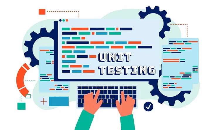 A circular flowchart illustrating the TDD (Test-Driven Development) process: Write a failing test, make it pass, then refactor.